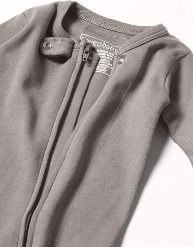 L'ovedbaby Baby Organic Cotton Dual Zipper Footie Sleep Play Footed Pajamas in Saudi Arabia