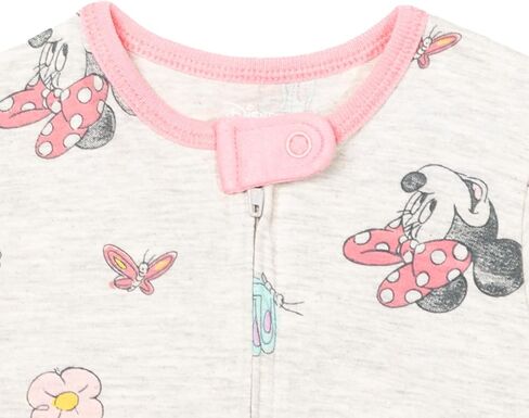 Disney Baby Girls' 2-Pack Footed Sleep N' Play Newborn to Infant in Saudi Arabia