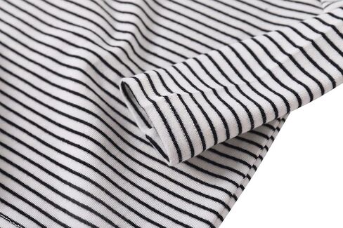 Baby Toddlers Long Sleeve Tee Shirts Little Kids Cotton Striped Crew Neck Tops (6Months-7Years) in Saudi Arabia