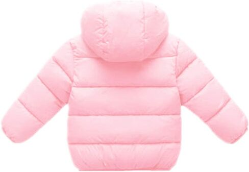 Kimjun Toddler Baby Hooded Down Jacket Boys Girls Kids Thicken Warm Winter Coat Outerwear 1-7t in Saudi Arabia