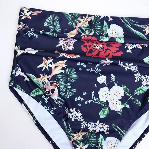 GINKANA Maternity Bikini Two Piece Swimsuits Ruffle High Waisted Maternity Bathing Suit Summer Pregnancy Swimwear in Saudi Arabia