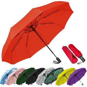 SIEPASA Windproof Travel Compact Umbrella-Automatic Umbrellas for Rain-Compact Folding Umbrella, Travel Umbrella Compact, Small Portable Windproof Umbrellas for Men Women Teenage.