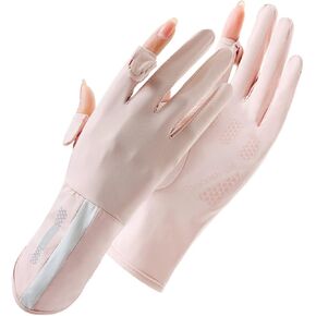 SUJAYU UV Protection Gloves Driving Gloves Women, Full Finger UV Gloves Sun Gloves Sun Protection Gloves, Thin Gloves UV Light Gloves Women Cycling Gloves for Women