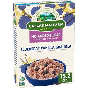 Cascadian Farm Organic Granola, Blueberry Vanilla Cereal, 15.2 oz in Saudi Arabia