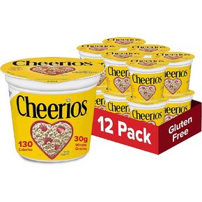 Cheerios Apple Cinnamon , Breakfast Cereal, Gluten Free, Whole Grain Oats, 19 oz (Pack of 7) in Saudi Arabia
