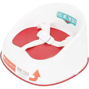 Prince Lionheart Squish Booster Seat, Berry Blue, 3-Point Harness and Dual-Strap System, Easy to Wipe Clean, and Lightweight