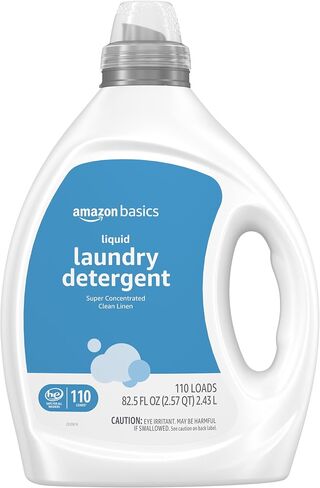 Amazon Basics Concentrated Liquid Laundry Detergent, Lavender, 110 Count, 82.5 Fl Oz (Previously Solimo) in Saudi Arabia