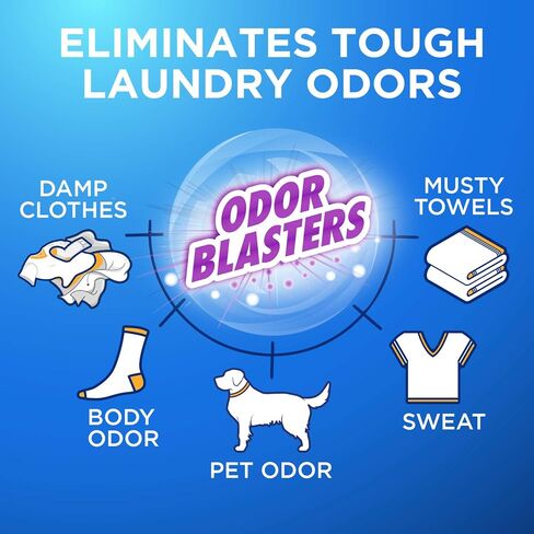 Arm & Hammer Liquid Laundry Detergent Plus OxiClean & Odor Blasters, Fresh Burst, 403.2oz 256 Loads in Saudi Arabia