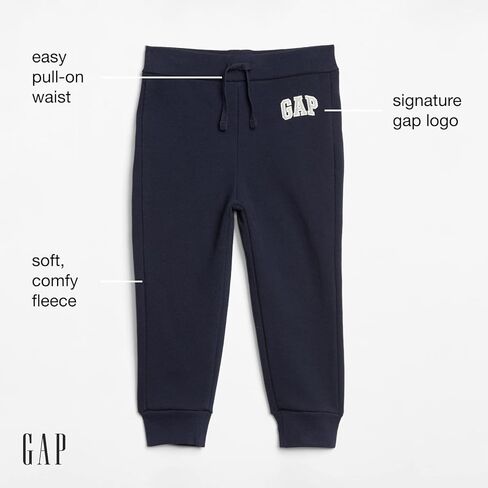 بنطال رياضي سهل الارتداء بشعار GAP للأطفال الصغار in Kuwait