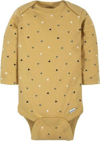 Gerber Baby Boys 6-pack Long-sleeve Onesies Bodysuit in Saudi Arabia