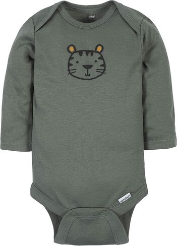 Gerber Baby Boys 6-pack Long-sleeve Onesies Bodysuit in Saudi Arabia
