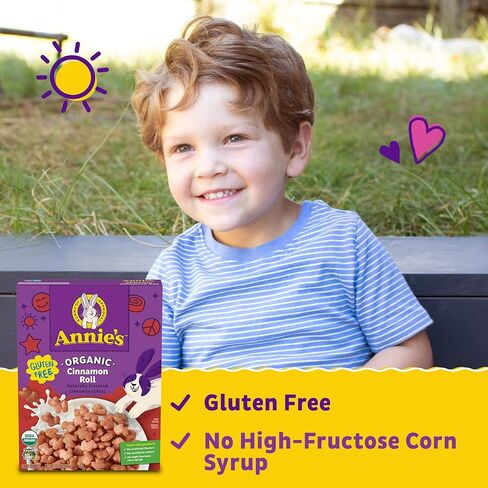 Annie's Organic Cocoa Bunnies Breakfast Cereal, 10 oz (Pack of 4) in Kuwait