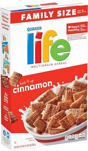 Life Cinnamon Cereal, 22.3OZ Box in Saudi Arabia