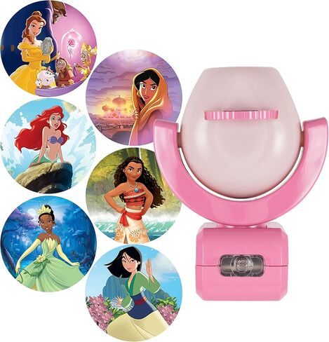 Projectables Disney Frozen 2 LED Kids Night Light, Projector, Plug-in, Dusk-to-Dawn, UL-Listed, Elsa, Anna, Olaf Ideal for Hallway, Bedroom, Nursery, Playroom, Gaming Room, 45028 in Kuwait