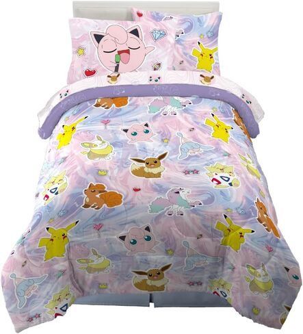 Franco Karma's World Kids Bedding Super Soft Comforter and Sheet Set with Sham, 5 Piece Twin Size in Saudi Arabia