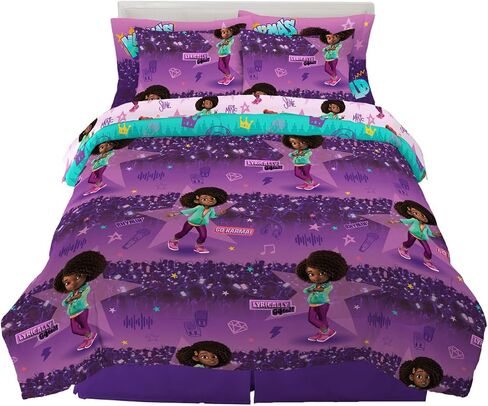 Franco Karma's World Kids Bedding Super Soft Comforter and Sheet Set with Sham, 5 Piece Twin Size in Saudi Arabia