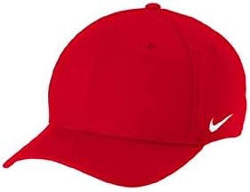قبعة Nike Dri-FIT Swoosh Flex (أحمر، كبير/X-Large) in Kuwait