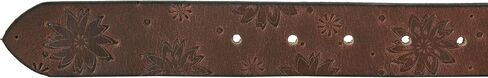 Eddie Bauer Women's Center Lacing Detailed Leather Belt in Saudi Arabia