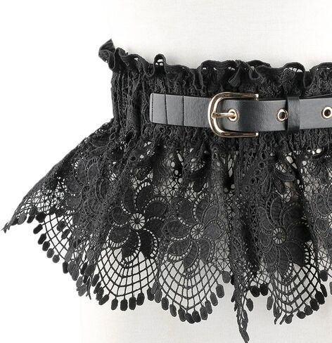 حزام خصر عريض مرن من الدانتيل للسيدات من KADBLE، حزام خصر قابل للتمدد، حزام خصر مطاطي in Kuwait