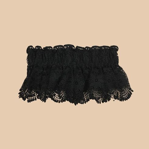 حزام خصر عريض مرن من الدانتيل للسيدات من KADBLE، حزام خصر قابل للتمدد، حزام خصر مطاطي in Kuwait