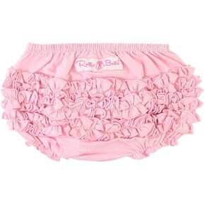 RuffleButts Toddler Girls Classic - Knit Ruffle Bloomers | 100% Cotton Fabric, Machine Wash Cold, Tumble Dry Low, Designed In USA, For Baby Girl in Saudi Arabia