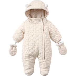 Toddler Snowsuit Baby Winter Clothes Boy Infant Girl Snow Wear 3-6-9-18-24 Month in Saudi Arabia
