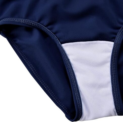 طقم سباحة Cadocado Girls Chic 3 قطع من ملابس السباحة Rash Guard بعامل حماية من الأشعة فوق البنفسجية 50+ بأكمام قصيرة وزهور in Kuwait