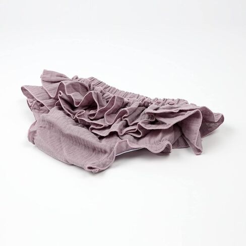 HOOLCHEAN Baby Girls Cotton Gauze Ruffle Bloomer Shorts with Bowknot Headband in Saudi Arabia