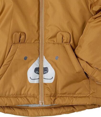 Simple Joys by Carter's Baby Water-Resistant Snowsuit Set-Hooded Winter Jacket, Camel, 6 in Kuwait
