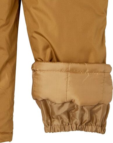 Simple Joys by Carter's Baby Water-Resistant Snowsuit Set-Hooded Winter Jacket, Camel, 6 in Kuwait