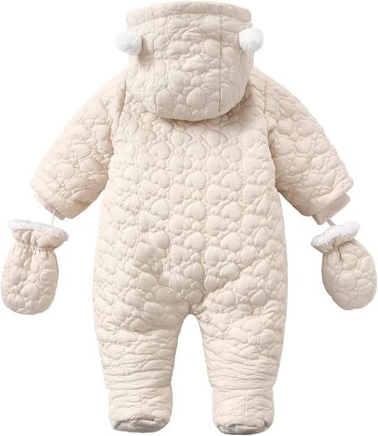 Toddler Snowsuit Baby Winter Clothes Boy Infant Girl Snow Wear 3-6-9-18-24 Month in Kuwait