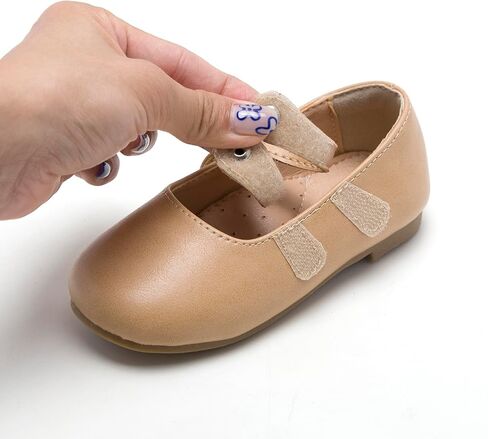 Flaryzone Toddler/Little Girls' Ballerina Flat Mary Jane Princess Dress Shoes - Wedding School Party in Saudi Arabia