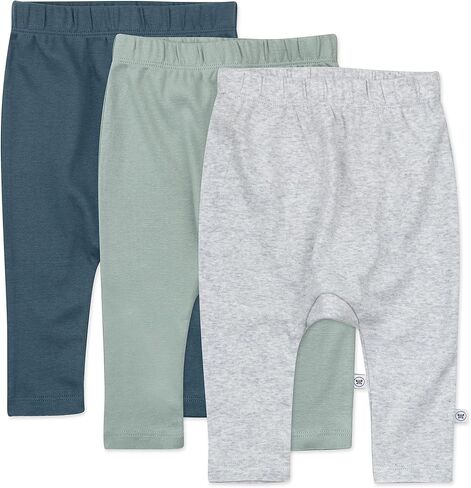 HonestBaby Cuff-Less Harem Pants Multipack Organic Cotton for Infant Baby & Toddler Boys in Saudi Arabia