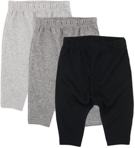 HonestBaby Cuff-Less Harem Pants Multipack Organic Cotton for Infant Baby & Toddler Boys in Saudi Arabia