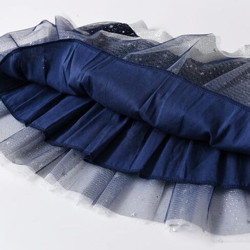 DXTON Kids Girls Tutu Dresses Toddler Rainbow Flower Tulle Skirt in Saudi Arabia