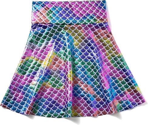 Rainbow Estrella Little Mermaid Dress For Girls Mermaid Birthday Outfit Mermaid Tutu For Girls in Saudi Arabia