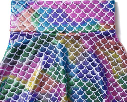 Rainbow Estrella Little Mermaid Dress For Girls Mermaid Birthday Outfit Mermaid Tutu For Girls in Saudi Arabia