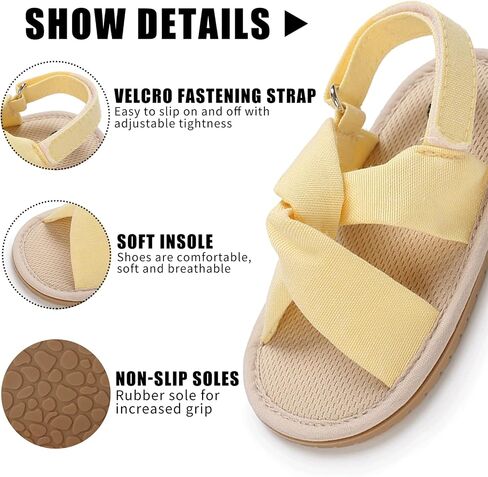 Baby Boys Girls Sandals Rubber Sole Outdoor First Walker Toddler Girls Boys Summer Shoes in Saudi Arabia
