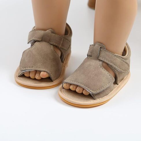 GDSDYM Infant Baby Girl Boy Sandals Comfort Premium Summer Outdoor Casual Beach Shoes Anti Slip Rubber Sole Newborn Toddler Prewalker First Walking Shoes in Saudi Arabia
