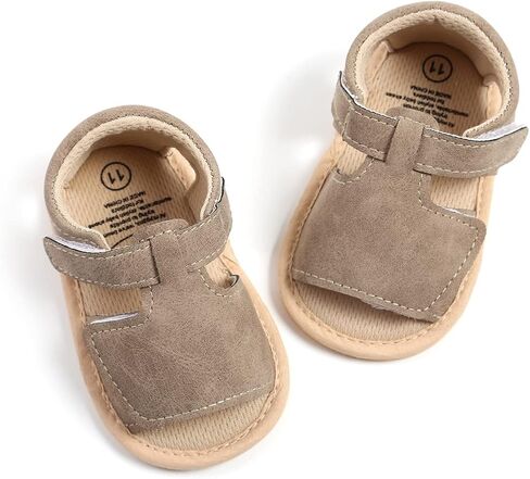 GDSDYM Infant Baby Girl Boy Sandals Comfort Premium Summer Outdoor Casual Beach Shoes Anti Slip Rubber Sole Newborn Toddler Prewalker First Walking Shoes in Saudi Arabia