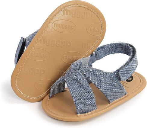 Infant Baby Girls Boys Summer Sandals Premium Unisex Non Slip Rubber Soft Sole Breathable Toddler First Walker Outdoor Beach Shoes in Kuwait