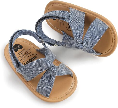Infant Baby Girls Boys Summer Sandals Premium Unisex Non Slip Rubber Soft Sole Breathable Toddler First Walker Outdoor Beach Shoes in Kuwait
