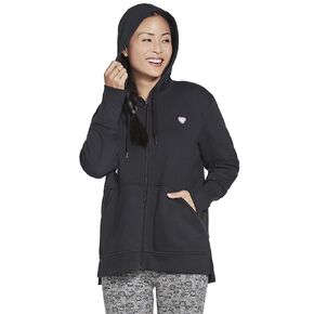 Skechers Women's Rescued High Rib Full Zip Hoodie in Saudi Arabia