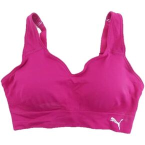 PUMA Womens Removable Cups Racerback Sports Bra 2 Pack Blue/Pink in Saudi Arabia