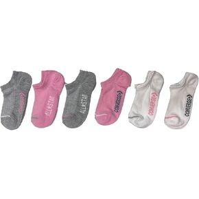 مجموعة من 6 جوارب كلاسيكية خفيفة الوزن للفتيات من Converse in Kuwait