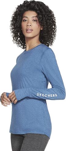 بلوزة Skechers النسائية ذات الأكمام الطويلة in Kuwait