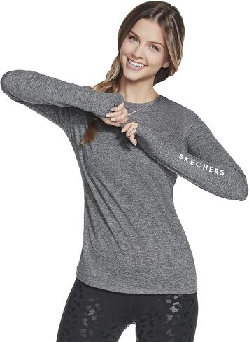 بلوزة Skechers النسائية ذات الأكمام الطويلة in Saudi Arabia
