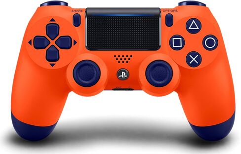 DualShock 4 Wireless Controller for PlayStation 4 - Sunset Orange (Renewed) in Saudi Arabia