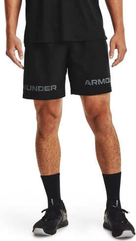 Under Armour Men's Woven Graphic Wordmark Shorts in Kuwait