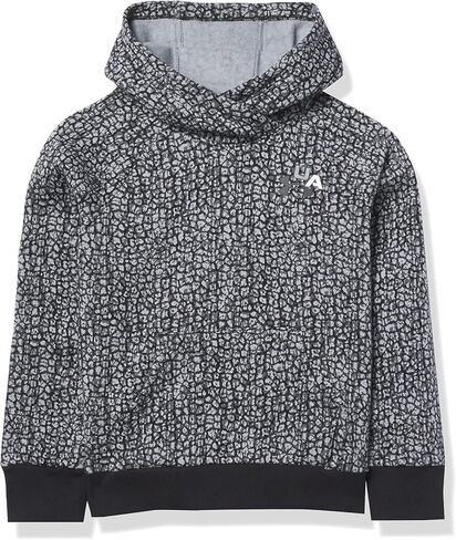 Under Armour Girls' Rival Fleece Print Hoodie in Kuwait